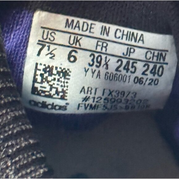 Adidas Ultraboost X 3D Stella McCartney Women’s Running Shoes Size 7.5 Black - Picture 10 of 12